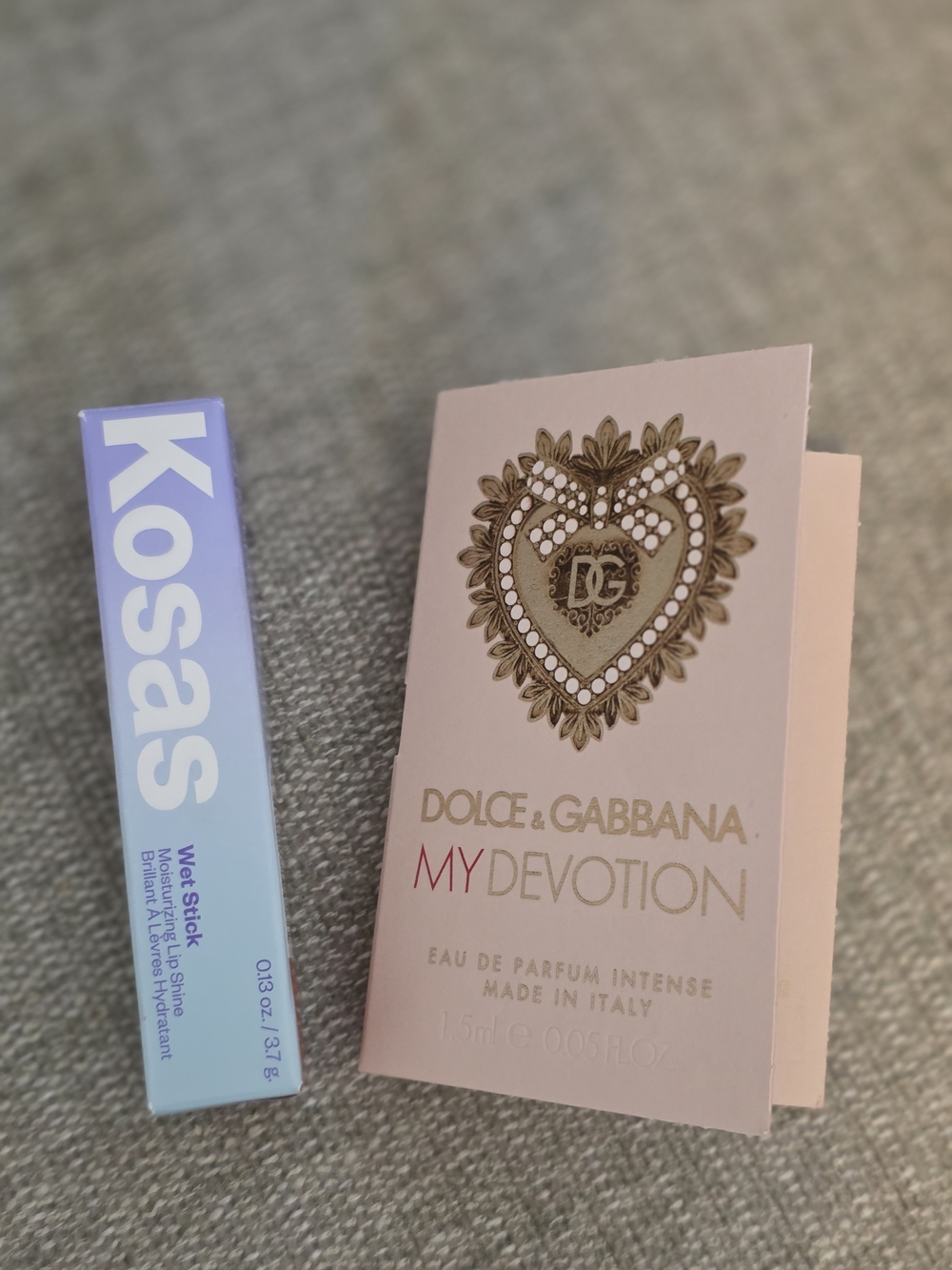 NEW Kosas Wet Stick Moisturizing Lip Shine in Island High + Dolce & Gabbana